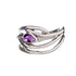 Peacock Ring in various gemstones